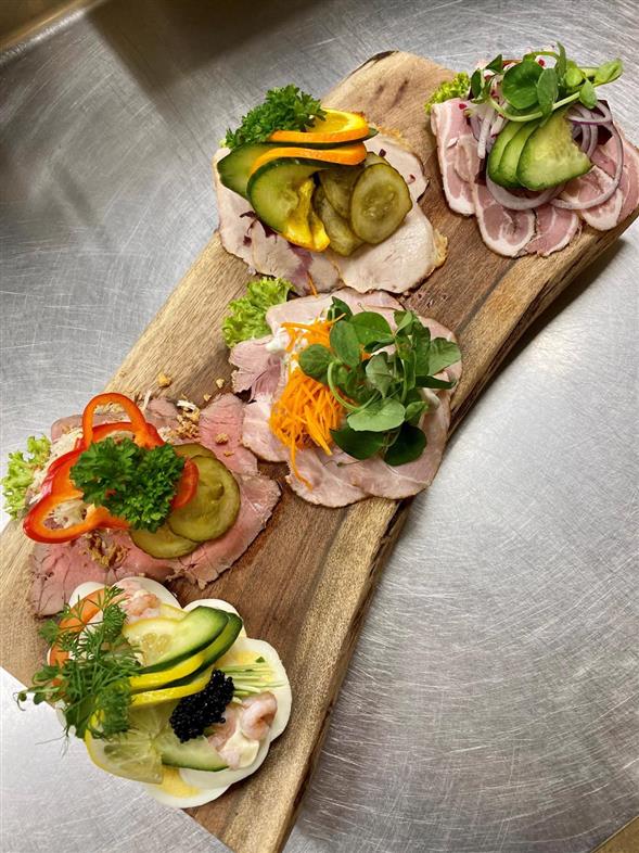 Luksus smørrebrød